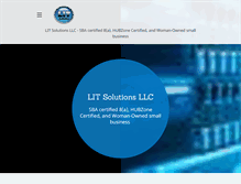 Tablet Screenshot of lit-solutions.com